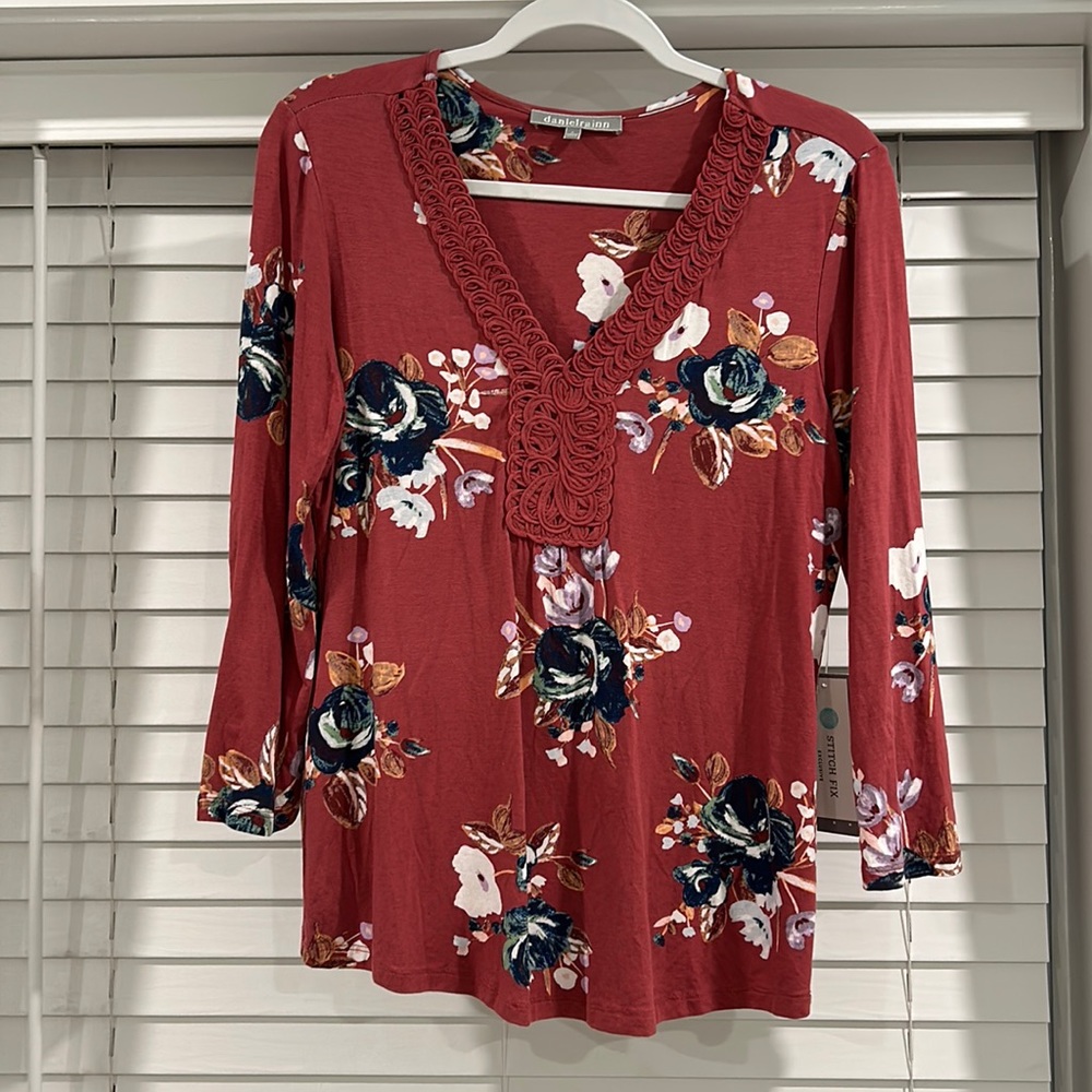Daniel Rain floral top